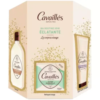 Coffret meine strahlende Pflegeroutine Rogé Cavaillès - Set mit 3 Produkten