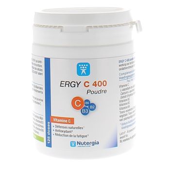 Ergy C 400 Pulver Nutergia - Dose von 125 g