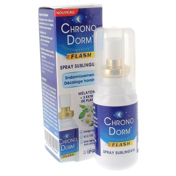 Nahrungsergänzungsmittel Sublingualspray Chronodorm Flash Iprad - Spray mit 30 ml