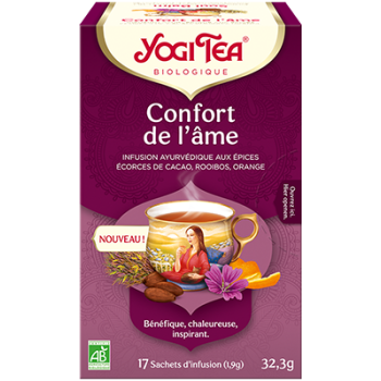Seelenkomfort Bio-Infusion Yogi Tea - Box mit 17 Beuteln