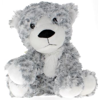 Gemütliches Wärmekissen Leopard Soframar - 1 Kuscheltier von 30 cm