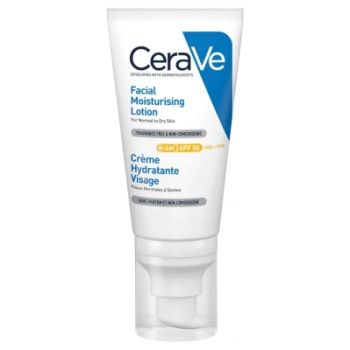 Feuchtigkeitsspendende Gesichtscreme SPF 50 CeraVe - Tube mit 52 ml