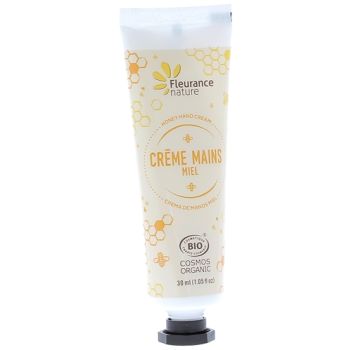 Bio-Honig-Handcreme Fleurance Nature - 30 ml Tube
