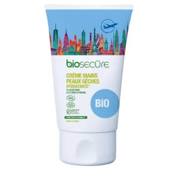 Bio Secure feuchtigkeitsspendende Handcreme für trockene Haut - 50 ml Tube