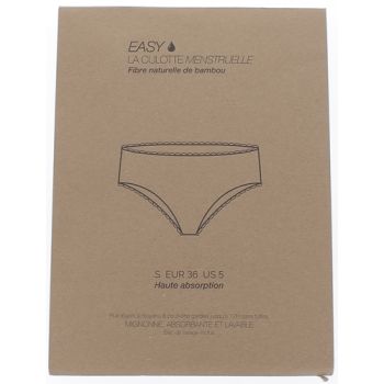 Menstruationsunterhose Easy - eine Unterhose mit ihrer Waschentasche