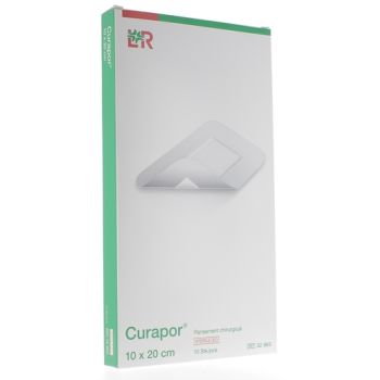 Curapor Steril Wundpflaster Velpeau Lohmann & Rauscher - 10 Pflaster von 10 x 20 cm