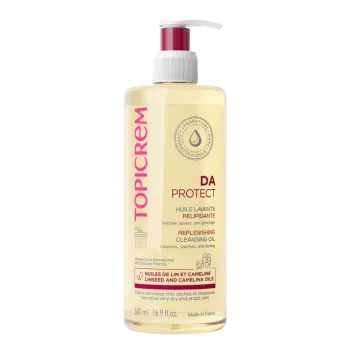 DA Protect reinigendes rückfettendes Öl Topicrem - Pumpflasche 500 ml