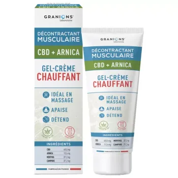 Muskelentspannendes Gel-Creme mit CBD + Arnika Granions - 75 ml Tube