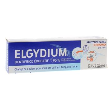 Erziehungszahnpasta Chrono Kinder Elgydium - Tube mit 50ml