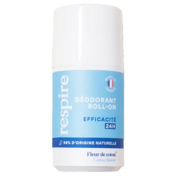 Deodorant Roll-on Frische 24h Baumwollblüte Respire - Roll-on von 50 ml
