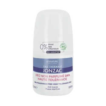Unparfümiertes Deo 24h hohe Verträglichkeit Bio Eau Thermale Jonzac - Roll-on 50ml