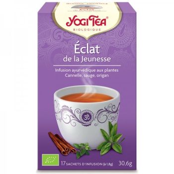 Eclat der Jugend BIO Yogi Tea - Schachtel mit 17 Beuteln