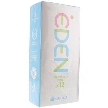 Eden Dünne Kondome Laboratoire Majorelle - Schachtel mit Kondomen