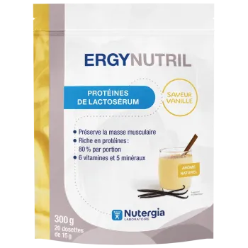 Ergynutril Whey-Protein Vanille Nutergia - 300g Beutel