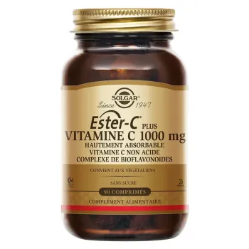 Ester-C Plus Vitamin C 1000 mg Solgar - 90 Tabletten Dose