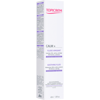 Beruhigende Flüssigkeit CALM+ Topicrèm - Tube mit 40 ml