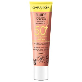Unglaublich sanfte, unsichtbare Flüssigkeit SPF50+ Sun Protect Garancia - 40 ml Tube