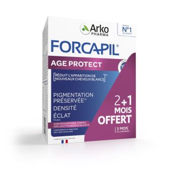 Forcapil Age Protect Arkopharma - Packung mit 90 Tabletten