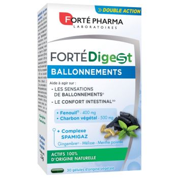 Forté Digest Blähungen Forté Pharma - Packung mit 30 Kapseln