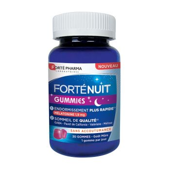 FortéNuit Gummies Forté Pharma - Packung mit 30 Gummibärchen