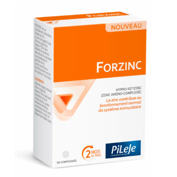 Forzinc Pileje - Packung mit 60 Tabletten