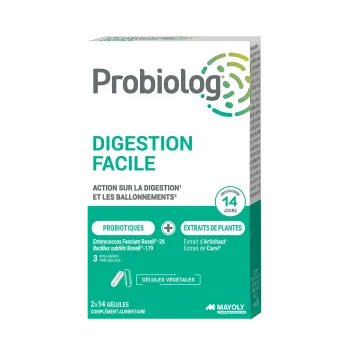 Probiolog leichte Verdauung - Packung mit 2x14 Kapseln