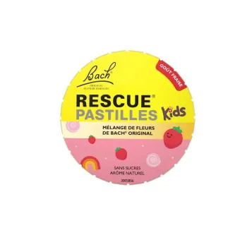 Rescue Kids Erdbeer Bonbons Bachblüten - Dose mit 50g