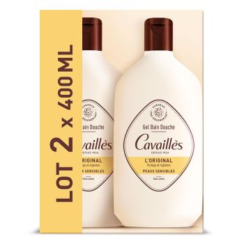 Bade-Duschgel das Original Rogé Cavaillès - 2er-Pack mit 400ml Flaschen