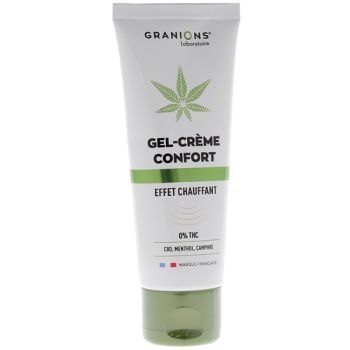 Gel-Creme Komfort CBD mit wärmendem Effekt Granions - Tube mit 75 ml