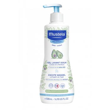 Sanftes Waschgel für Körper und Haare Mustela