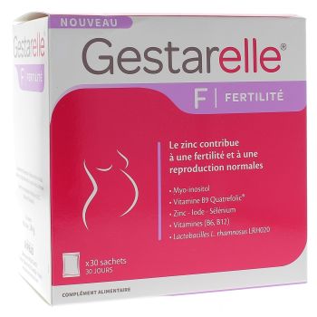 Gestarelle F Fruchtbarkeit Iprad Gesundheit - Packung mit 30 Beuteln