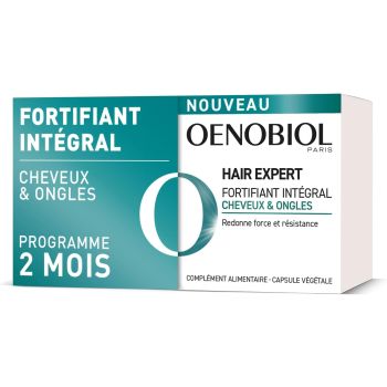 Haarexperte Gesamthaar- und Nagelstärkung Oenobiol - 2er-Pack mit 60 Tabletten