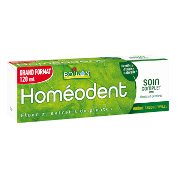 Homéodent vollständige Pflege für Zähne und Zahnfleisch Geschmack Chlorophyll Boiron - Tube mit 120 ml