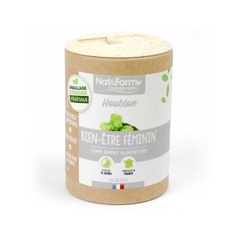 Ecoresponsabler Hopfen Nat&Form - Dose mit 60 Kapseln