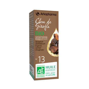 Ätherisches Öl Nelke bio Nr. 13 Arkopharma - Flasche mit 5 ml