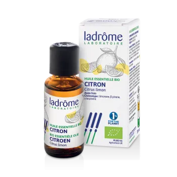 Ätherisches Öl Zitrone bio Ladrôme - Flasche 30 ml