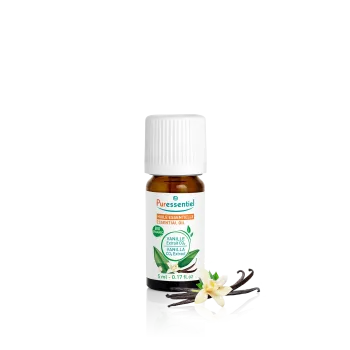 Bio Vanille CO₂ Extrakt ätherisches Öl Puressentiel - Flasche 5ml