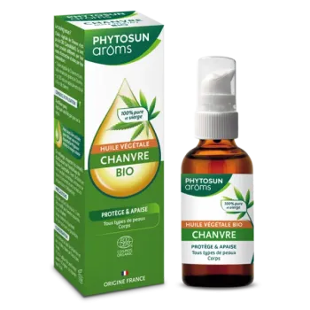 Bio-Hanf-Pflanzenöl Phytosun arôms - Pumpflasche 50 ml