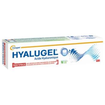 Hyalugel Zahnpasta mit Hyaluronsäure Cooper - Tube mit 75 ml