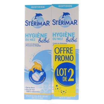 Babynasenhygiene Stérimar - 2er Pack Nasensprays à 100 ml