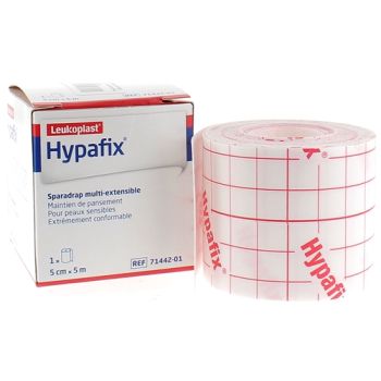 Hypafix Mehrzweckband 5cmx5m Leukoplast - ein Band