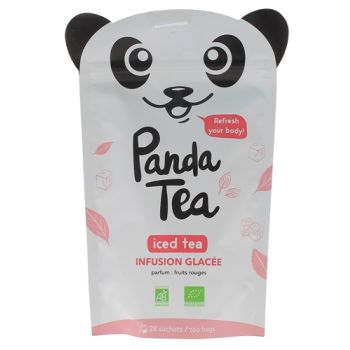 Eistee Detox mit roten Früchten Panda Tea - 28 Beutel