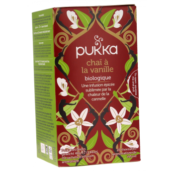 Bio Vanille Chai Tee Pukka - 20 Beutel Box
