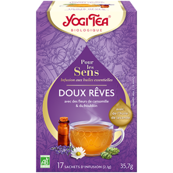 Infusion Sanfte Träume Yogi Tea - Schachtel mit 17 Beuteln