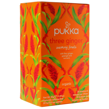 Bio Ingwer-Dreifach-Infusion Pukka - Box mit 20 Beuteln