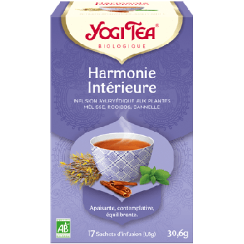 Ayurvedischer Tee Innere Harmonie Yogi Tea - Box mit 17 Beuteln