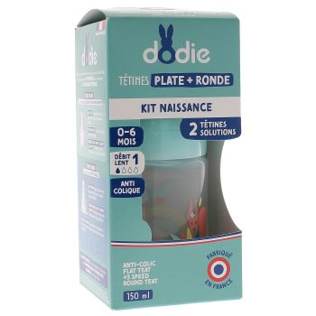 Set zur Geburt Flasche & Sauger Dodie - Set mit 3 Produkten
