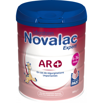 Anti-Reflux-Milch 2. Alter AR+ 6-36 Monate Novalac - Dose 800g