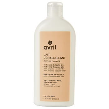 Bio-Reinigungsmilch Avril - Flasche 250 ml