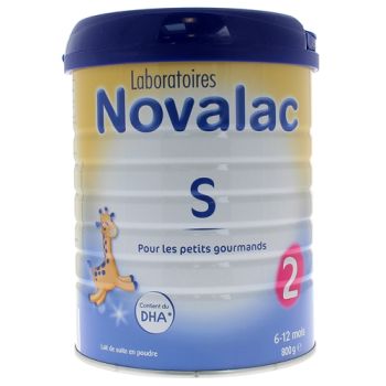 Pulvermilch für kleine Feinschmecker von 6 bis 12 Monaten Novalac S - 800 g Dose